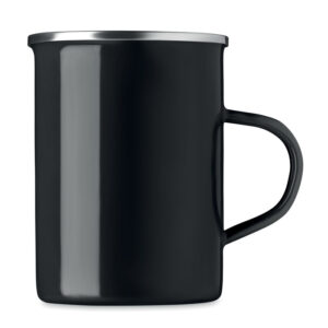 SILVER Taza metal con capa de esmalte - Imagen 2