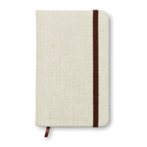 Cuaderno A6 con tapa de canvas - Imagen 1