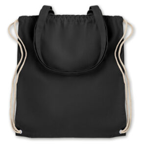 MOIRA Mochila en canvas color y asas - Imagen 2