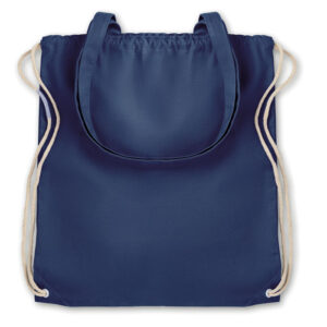 MOIRA Mochila en canvas color y asas - Imagen 2