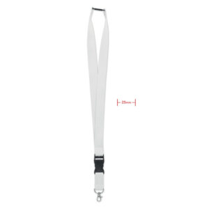 WIDE LANY Lanyard 25mm con mosquetón - Imagen 1