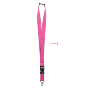 WIDE LANY Lanyard 25mm con mosquetón - Imagen 1