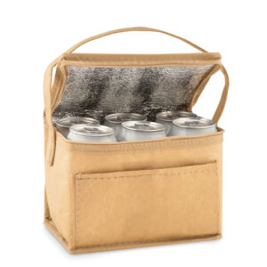 PAPERCOOL Bolsa nevera kraft 6 latas - Imagen 2