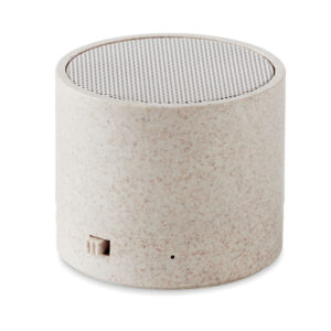 ROUND BASS+ Altavoz inalámbrico paja trigo - Imagen 1